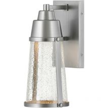 Elstead Hinkley Miles Lanterna da parete per esterno Verniciato Nichel Satinato, IP44