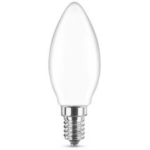 Lampadina Led Opaca a Filamento E14 C35 a candela 6W Bianco neutro 4000K Novaline