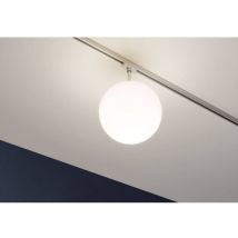 Globe Small Lampada per sistema su binario URail E14 10 w led (monocolore) Cromo (opaco) - Paulmann
