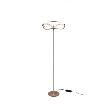 Lampada Piantana Led Dimmer Ottone