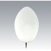 Lampada Punto Luce a Uovo Colore Bianco per Esterno Linea Lounge Livos
