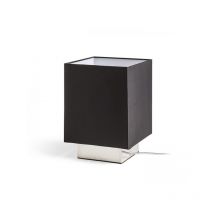 Lampada scrivania monaco da tavolo nero cromo 230V E27 28W
