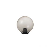 Lampada Sfera Lampione Acrilico 21W Attacco E27 Diametro 30 cm, Fumè - mareco 1080301F