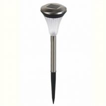 Lampada solarowa stal nierdzewna chrom