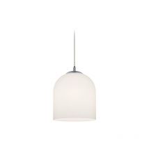 Lampada Sospensione Ontario Interno 4W in Vetro Bianco Duoline gd Trio