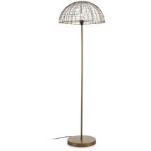 Lampadaire 50x50x157 Fil Doré Antique/Métal