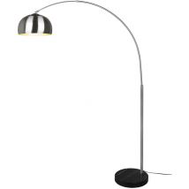 Trio Leuchten - Lampadaire Argentina design en arc métal et marbre