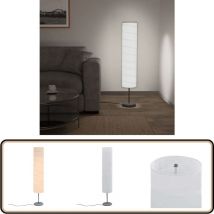 Lampadaire avec support 121 cm Blanc E27 - Lampadaire Design - Lampadaire Blanc - Lampadaire Moderne - Lampadaire Intérieur - Éclairage Intérieur