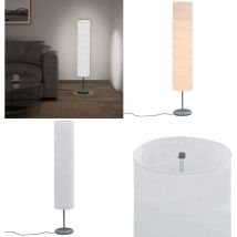 Lampadaire avec support 121 cm Blanc E27 - Lampadaire Design - Lampadaire Blanc - Lampadaire Moderne - Lampadaire Intérieur - Éclairage Intérieur