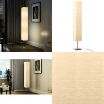 Lampadaire avec support en acier 170 cm Beige - Lampadaire - Éclairage Intérieur - Abat-jour Beige - Lampadaire Design - Lampadaire Moderne - Home &