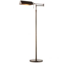 Interiors Clarendon - Lampadaire à 1 lumière, patine antique profonde, E27