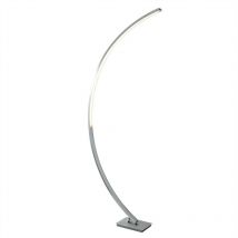 Searchlight - Colton - Lampadaire led 1 Lumière Dimmable Acier Inoxydable