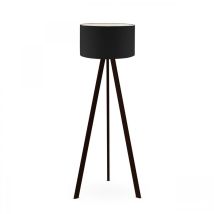 WELLHOME Lampadaire con 100% PVC couleur Noir