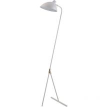 Lampadaire lampe de salon sur pied blanc doré Delicata VN-L00043-EU
