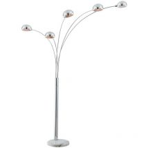 Lampadaire éclairage lampe luminaire socle marbre métal Globo 58228S