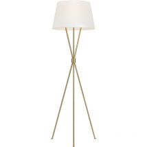 Lampadaire Elstead Penny 1 Lumière, Laiton Bruni, E27