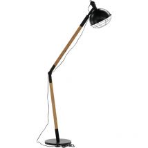 Venture Home - Lampadaire en bois et acier Kick
