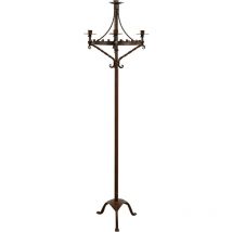 Lampadaire en fer forgé fabriqué à la main
