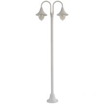 Lampadaire extérieur à intensité variable 'Madea' en aluminium