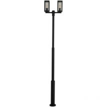 Lucande - Lampadaire extérieur à intensité variable 'Siveta' en aluminium