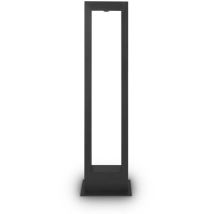 Lampadaire Extérieur Lampadaire Lampadaire Led Métal Graphite H 100 Cm