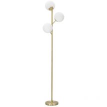 Mauroferretti - lampadaire glamy 3 lumières ø 36x190 cm