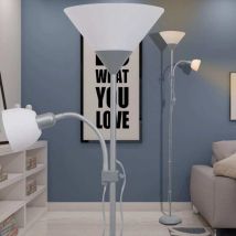 Lampadaire Gris