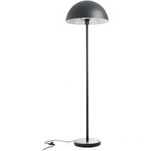 Lampadaire lampe de salon gris foncé lampadaire sur pied moderne, aluminium, 1x douille E27, DxH 45x145 cm