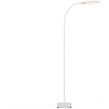 Lampadaire led Brilo ner leuchten servo, 8 w, 600 lm, IP20, blanc, métal-plastique, intensité lumineuse variable, cct, 20,8 x 20,8 x 183 cm