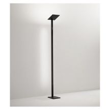 Perenz - Lampadaire Led quadra Noir en métal H.180 cm