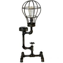 Led chemin de jardin lampe solaire éclairage Conduite d'eau Lampe sur pied design de style industriel
