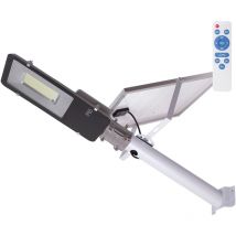 Greenice - lampadaire led Solaire-Télécommande- Dimmable- Panneau: 6V 100W Batterie: 3,2V 15000MaH [HO-FAR-SOL-100W-CW]