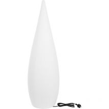 Lumisky - Lampadaire ext filaire classy Blanc Polyéthylène H150CM