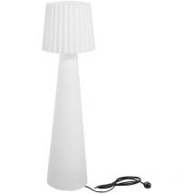 Lumisky - Lampadaire ext filaire lady Blanc Polyéthylène H110CM