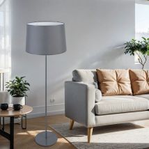 Licht-erlebnisse - Stehlampe Maja Grau Modern