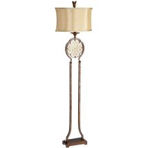 Marcella - Lampadaire à 1 lumière, bronze britannique, E27 - Elstead