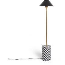 Lampadaire Métal Brijesh Noir