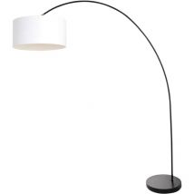 Mexlite - lampadaire Solva - noir - métal - 3894ZW - Noir