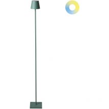 Beliani - Lampadaire Moderne en Fer pour l'Intérieur et l'Extérieur Vert Gavarresa