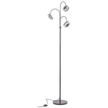 Italux - Metis - Lampadaire led Moderne Bronze, Blanc Chaud 3000K 1100lm