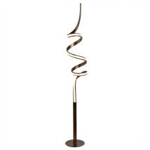 Searchlight - Ribbon - Lampadaire led Brun Rustique