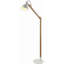 Lampadaire Bois 'Shivanja' en bois pour bureau