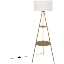 Lampadaire trépied Arthus 163 cm métal doré Atmosphera