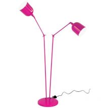 Aluminor - Lampadaire design, Lampadaire Twin ls design Rose en Metal