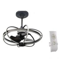 Webmarketpoint - Lampadario a led con ventilatore e telecomando cm 86