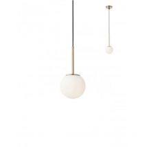 Lampadario a sospensione 1 luce colore oro opaco nina redo 012623