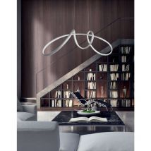Ondaluce - Lustre suspension led Lumen par 60w 6000lm 110cm Dimmable 3000k