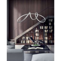 Ondaluce - Lustre suspension Led Lumen par 60w 6000lm 110cm Dimmable 4000k