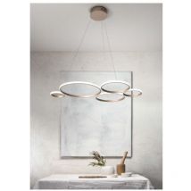 Lustre suspendu à led Pois-Gold