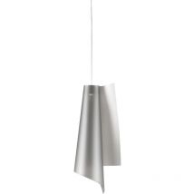Sospensione Moderna a 1 Luce Vela In Polilux Argento H50 Made In Italy